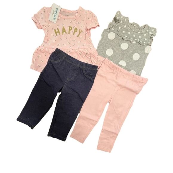 Carter's Other - Carter's Baby Girl's 4 piece Set Size 18 Month’s NWT